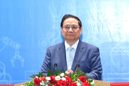 Thủ tướng Phạm Minh Chính phát biểu ý kiến tại Diễn đàn.