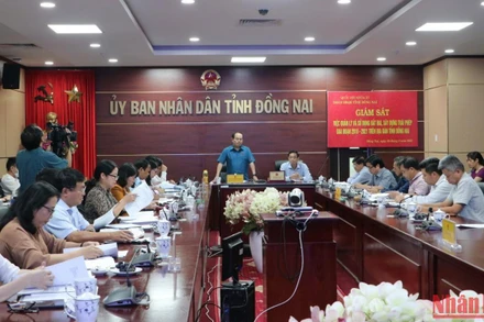 Quang cảnh buổi giám sát.