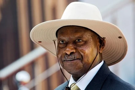Tổng thống Uganda Yoweri Museveni. (Nguồn: Reuters)