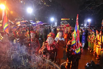 Lễ hội khai ấn đền Trần Nam Định được tổ chức quy củ, trang trọng, an toàn, bảo đảm an ninh trật tự, nếp sống văn minh, phát huy giá trị văn hoá truyền thống của dân tộc.