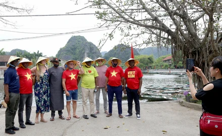 Những ngày đầu năm 2023, ngành du lịch tỉnh Ninh Bình đã đón 256.941 lượt khách trong nước và quốc tế.