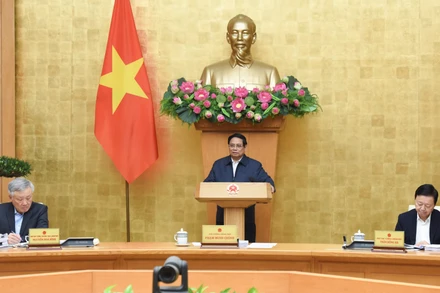 Thủ tướng Phạm Minh Chính chủ trì phiên họp Chính phủ thường kỳ tháng 12/2024.