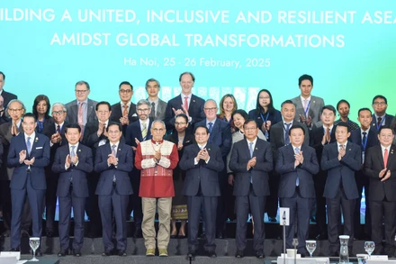 Thủ tướng Phạm Minh Chính và các Trưởng đoàn tham dự Diễn đàn Tương lai ASEAN 2025.