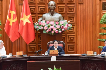 Thủ tướng Phạm Minh Chính chủ trì cuộc họp.