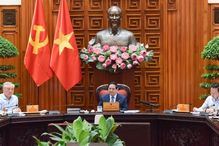 Thủ tướng Phạm Minh Chính chủ trì cuộc họp với các bộ, ngành để chuẩn bị đàm phán thương mại với Hoa Kỳ. 