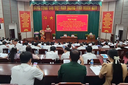 Quang cảnh hội nghị.