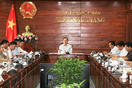 Quang cảnh buổi làm việc.