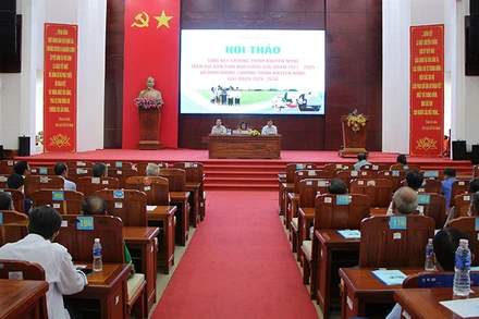 Quang cảnh hội thảo.