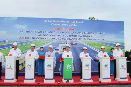 Nghi thức khởi công Dự án thành phần 3.