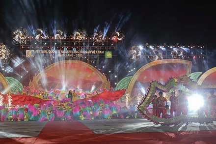 Lung linh sắc màu đêm khai mạc.