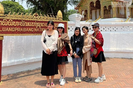 Cố đô Luang Prabang là một trong những điểm du lịch hấp dẫn nhất của Lào. (Ảnh: Trịnh Dũng)