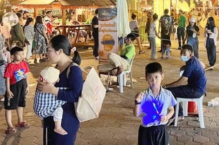 Tỷ lệ tử vong của phụ nữ Lào khi sinh con giảm 78,7% trong 20 năm qua. (Ảnh: Trịnh Dũng)