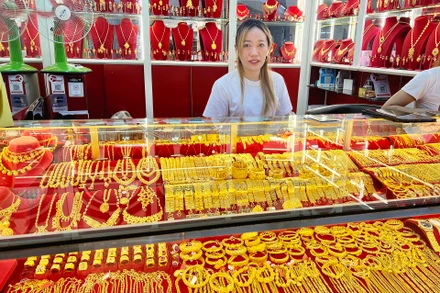 Vàng là mặt hàng xuất khẩu chính của Lào trong 4 tháng đầu năm 2023. (Ảnh: Trịnh Dũng)