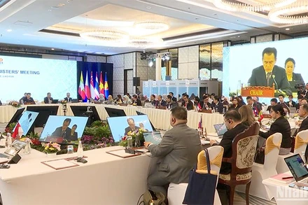 Quang cảnh hội nghị. (Ảnh: HẢI TIẾN)