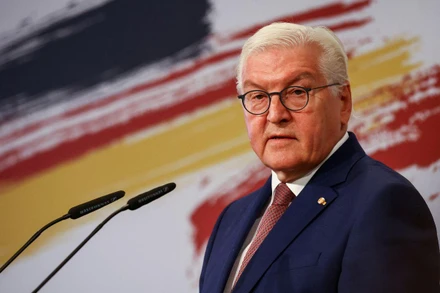 Tổng thống Đức Frank-Walter Steinmeier. (Ảnh: Reuters)