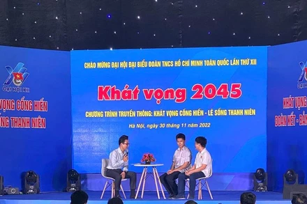 Các đại biểu chia sẻ tại chương trình.