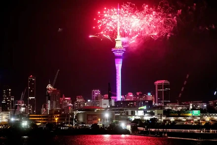 [Ảnh] Lễ hội pháo hoa trên thế giới đón năm mới 2023