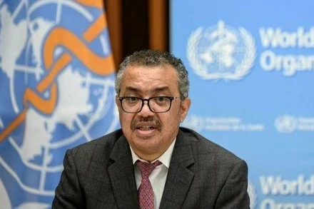 Tổng Giám đốc Tổ chức Y tế thế giới (WHO) Tedros Ghebreyesus. (Ảnh: Reuters)