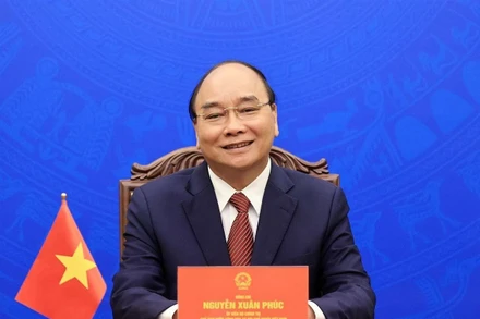 Chủ tịch nước Nguyễn Xuân Phúc. (Ảnh: TTXVN)