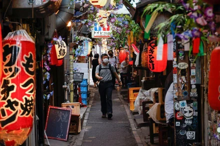 Một góc thủ đô Tokyo, Nhật Bản, ngày 6/7/2022. (Ảnh: Reuters)