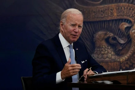 Tổng thống Mỹ Joe Biden. (Ảnh: Reuters)