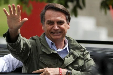 Tổng thống Jair Bolsonaro. (Ảnh: Reuters)