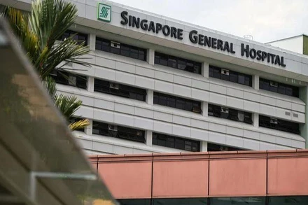 Bệnh viện Đa khoa Singapore. (Ảnh: The Straits Times)