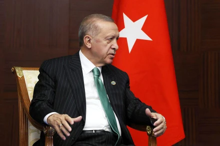 Tổng thống Thổ Nhĩ Kỳ Recep Tayyip Erdogan. (Ảnh: Reuters)