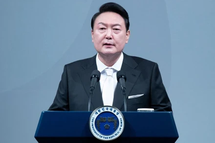 Tổng thống Hàn Quốc Yoon Suk Yeol. (Ảnh: Reuters)