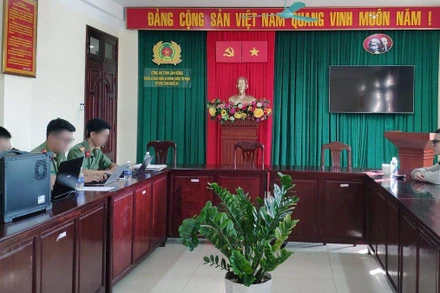 Cơ quan công an triệu tập M lên làm việc để làm rõ vụ việc.