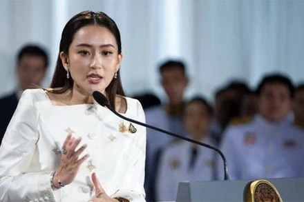 Thủ tướng Vương quốc Thái Lan Paetongtarn Shinawatra. (Ảnh: THX/TTXVN)