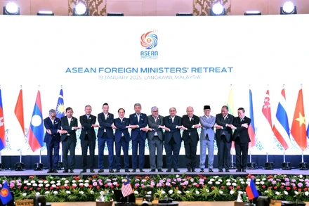 Hội nghị hẹp Bộ trưởng Ngoại giao ASEAN chính thức khởi động Năm ASEAN 2025. Ảnh: Bộ Ngoại giao Việt Nam