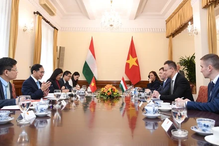 Quang cảnh cuộc hội đàm. Ảnh: VGP