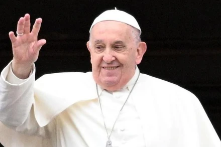 Giáo hoàng Francis. (Ảnh: Tân Hoa xã)