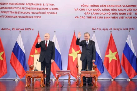 Tạo xung lực mới trong hợp tác Việt Nam-Nga trên nhiều lĩnh vực