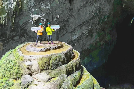 Hang Sơn Đoòng. (Ảnh: OXALIS)