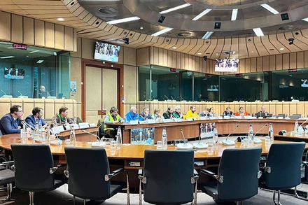 Các bộ trưởng EU nhóm họp trong bối cảnh làn sóng biểu tình của nông dân dâng cao.