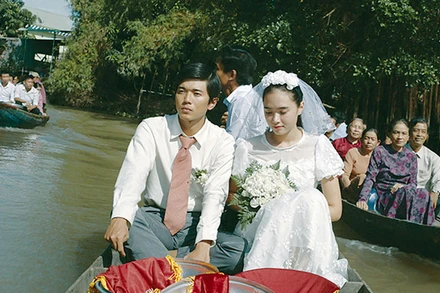 Cảnh trong phim "Tro tàn rực rỡ" của đạo diễn Bùi Thạc Chuyên.