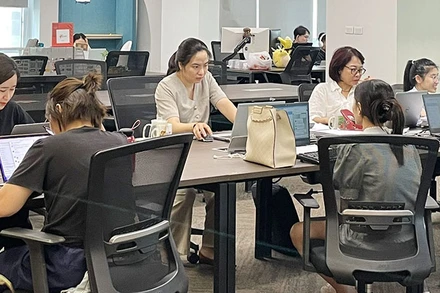 Một góc Trung tâm Đổi mới sáng tạo quốc gia (NIC).