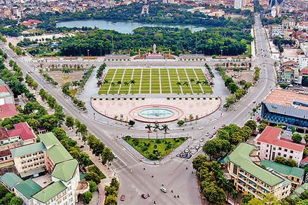 Một góc thành phố Vinh hôm nay.