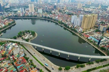 Hồ Hoàng Cầu, quận Đống Đa, Thành phố Hà Nội. (Ảnh minh họa)