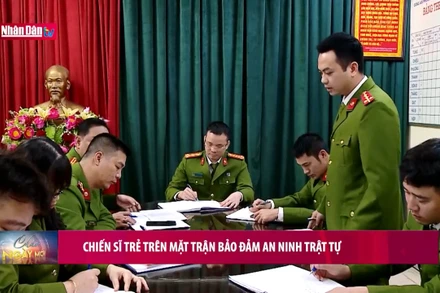 Chiến sĩ trẻ trên mặt trận bảo đảm an ninh trật tự