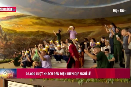 76.000 lượt khách đến Điện Biên dịp nghỉ lễ