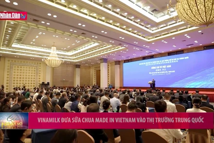 Vinamilk đưa sữa chua “made in Vietnam” vào thị trường Trung Quốc