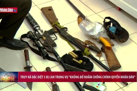 Truy nã đặc biệt 5 bị can trong vụ “Khủng bố nhằm chống chính quyền nhân dân”
