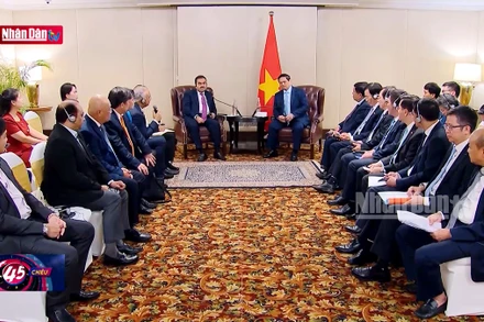 Thủ tướng Phạm Minh Chính tiếp lãnh đạo Tập đoàn Adani