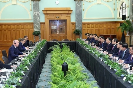 Thủ tướng Phạm Minh Chính hội đàm với Thủ tướng New Zealand