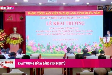 Khai trương Sổ tay Đảng viên điện tử