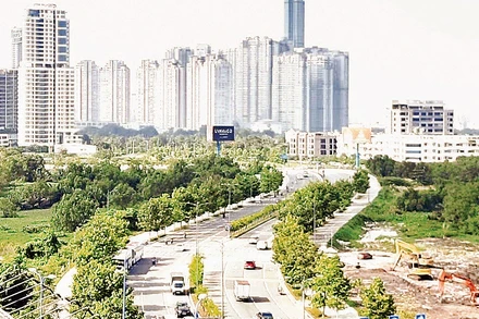 Một góc Thành phố Hồ Chí Minh.