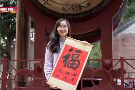 Nét đẹp xin chữ đầu xuân